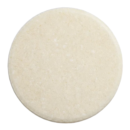 White sublingual tablet